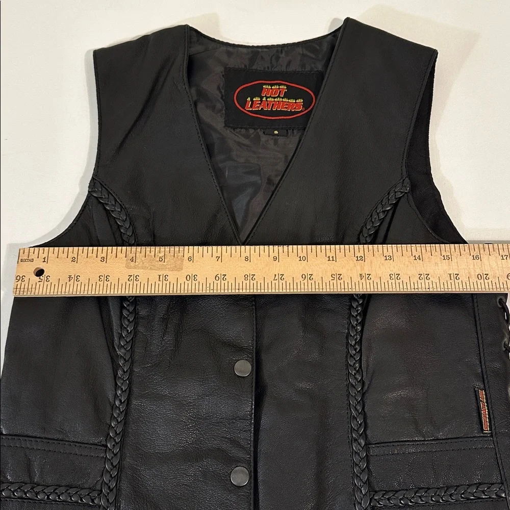 NEW HOT LEATHERS VINTAGE WOMENS VEST